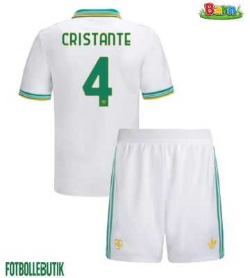 AS Roma Bryan Cristante #4 Tredjeställ Barn 2025-26 Kortärmad (+ Korta byxor)